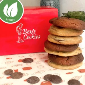 Happiness is finding out there’s a vegan option at Ben’s Cookies. Don’t say we never treat you!